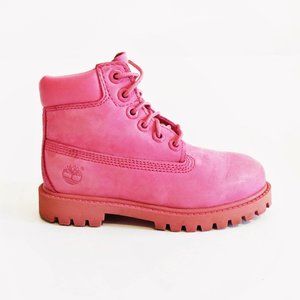 Kids Timberland Boots - Rose Pink - Toddler US 10